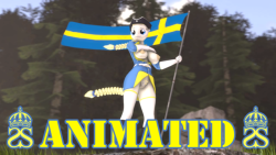 Trevlig Flaggdag och Nationaldag till mina landsfränder!Today is the national day of Sweden, I so threw this together. Derpibooru - Click Me!Inkbunny - Click Me! 