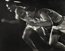 joeinct:Nocturnal Start of a Decathlon, Photo by Leni Riefenstahl, 1936