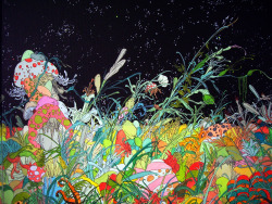 redlipstickresurrected:  Zhou Fan aka Chow Fan aka 周范 aka チョウ・ファン (Chinese, b. 1983, Taiyuan, Shanxi, China, based Shanghai) - 1: Untitled, Left Panel of Triptych (detail), 2007  2:   Untitled, Middle Panel of Triptych (detail), 2007