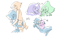 not-an-oyster:  some su related things from today’s drawpile 