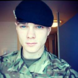 londonsoldier:  londonsoldier:  ukmilitarymen:  Ben, very sexy soldier!  Be rude not to be proud of this guy  Always good to see him