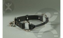 sinvention-bondage-fetish:  SINVENTION HANDCRAFTED LEATHER PONY BIT GAG: http://www.churchofsinvention.com/handcrafted-leather-pony-bit This pony bit gag is easy to take with its slim diameter as compared to our rubber bit gag.  Heavy bridle leather