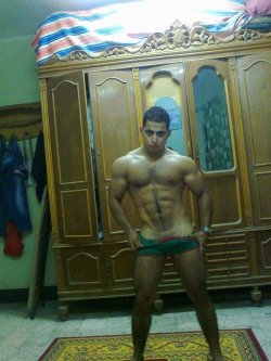 arabgay:  #egyptian #gay #topless 