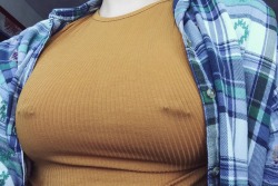 lots-of-fucking:  livesforthesurf:  vieillelune:  i wish i never had to wear a bra.   That’s hot. Wish my gf went braless more often plus got her nipples done.  ~