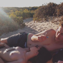 2cool4ufgt:  xngelinx:  This photo caused so much controversy when I posted it on Instagram, I was called a slut by people that didn’t even know me, and it’s really funny because in this photo I am relaxing TOPLESS at the BEACH next to my BOYFRIEND