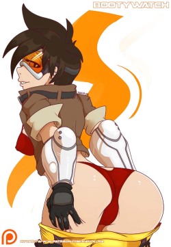 pingagirl:  And Bam! All done with Tracer! more Overwatch porn coming to Patreon next month!https://www.patreon.com/Kayla_Na