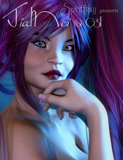 JiaMei for G3F - A Custom Character by Spiritfoxy for the Genesis 3 Female. JiaMei for G3F has been optimized for Daz Studio 4.9  with advanced  shaders and DAZ Studio specific material settings to achieve maximum  results in Daz Studio 4.9 . 25% off