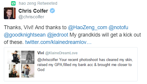 Chris Colfer Tweets - Page 33 Tumblr_o3p6azEjtw1u88r6co1_r1_500