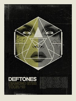 deftones tour posters
