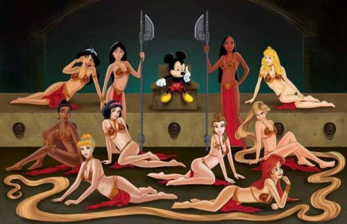 Disney princess leia slave
