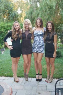 teens in tight dresses