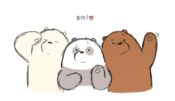 dannyducker:  so today was my last day on we bare bears! i’m going to miss this show and the wonderful crew that works so hard every day to make it happen i can’t talk about the project i’m moving to yet, but hopefully i’ll be able to sometime