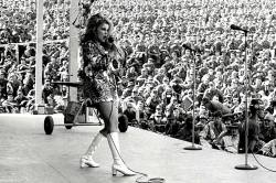 Ann Margret performing for the US troops in Vietnam, 1968