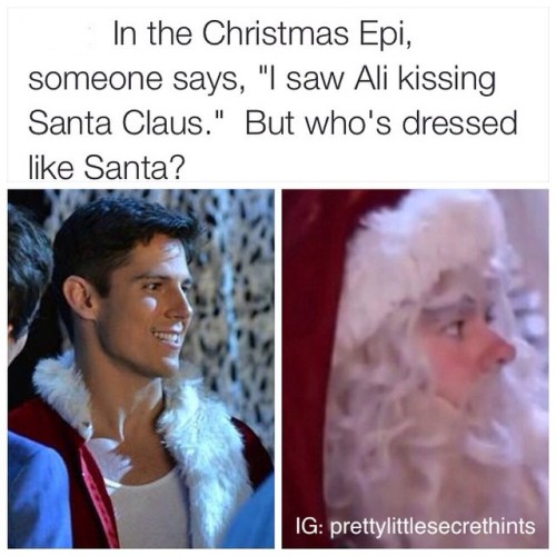 Who do you think it is Liars? Detective Holbrook or Lucas or someone completely different? 
We have a feeling it&#8217;s Holbrook! #pll #pllchristmas #prettylittleliars #prettylittleliarsseason5 #prettylittleliarsspoilers #prettylittleliarshints