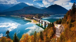 awesomeagu:  Lake Sylvenstein Germany  What a great lake