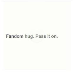 damnedififuckya:  behindthesefangirleyes:  behindthesefangirleyes:  Pass it on to ALL Fandoms, but particularly the Gleeks  Bringing this back because the Gleeks are going to need it more than ever tonight  Thank you. 