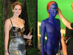 hobosnottygras:  stolenpicsonly2:  Jennifer Lawrence leaked icloud pics  👹