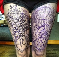 baby-make-it-hurt:  sharitalove:  raggedick:  drawings-on-bodies:  Holy shit  omg show me it finished!   Holy hell this is AMAZING!  😍😍😍