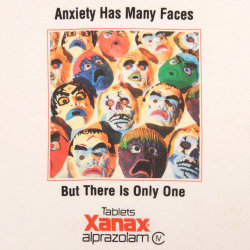 ghosts:   Authentic Vintage 1990’s TERRIFYING XANAX Promotional T-Shirt  