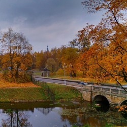 #Gatchina #Russia #rainy #Landscape #park #pond #bridge #autumn / #photorussia #photorussia_spb #Гатчина #Россия #пейзаж