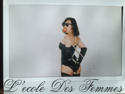 lecoledesfemmeslaurasfez:  Lace up corset on Laura Sfez ( designer ) of L’ecole des Femmes shot by Ava Sfez