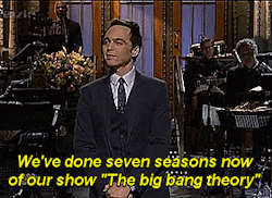 jaymequirky:  Jim Parsons on SNL &ldquo;I’m not that guy&rdquo; 