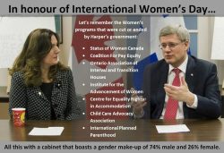 thegayeducator:  naturallybent:  the ugly face of misogyny.  —nb  The ugly face of misogyny, homophobia, racism, ablism, privileged moron. Can I just remind everyone how much I hate the Prime Minister of Canada?