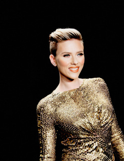 scarjo-daily: Scarlett Johansson attends Tom Ford Autumn/Winter 2015 Womenswear Collection Presentation at Milk Studios on February 20, 2015 in Hollywood, California.