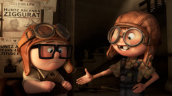 flirtyflo:  disneypixar:  In honor of Valentine’s Day, we present to you Carl and Ellie’s uplifting love story. Awww.  I cried at this film