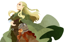 The HOBBIT + LOTR 2 by 黒い鳩 (click on the source for more!)