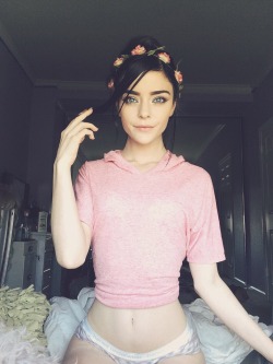 xmisssugarpinkx:  ixnay-on-the-oddk:vinhaspics:ixnay-on-the-oddk:Getting online in 10 minutes! ✨🌸 check Twitter (@ashemareexoxo) for a direct link!  Isn’t she pretty? and still people say she’s a pornstar gosh u.u Probably because I make porn,