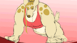 rittsrotts:  jincow yeens doin pushups everver*tugs at collar*btw i did this in like, an hour and a half OKAY  I&rsquo;m dating such a GREAT ANIMATOR AAAAAA