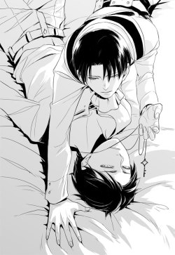 ereri-is-life:  落音I have received permission from the artist to repost their work. Please DO NOT reproduce their work without proper permission!! { x } 