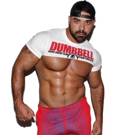 mugler88:Even MORE new pieces added to SlickItUp.com for Summer! Our DUMBBELL Tee is available both full and quarter length, new hats for Summer, and new Ocean Shorts in red! Photo by @marco_ovando  #slickitup