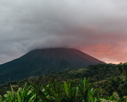 alexihobbs:  Arenal volcano near La Fortuna, Costa Rica, for Air Canada’s enRoutephoto editor: Leila Courey / Julien Beaupré Ste-Marie 