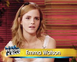 watsonlove:  EMMA WATSONLive! with Regis and Kelly (2009)
