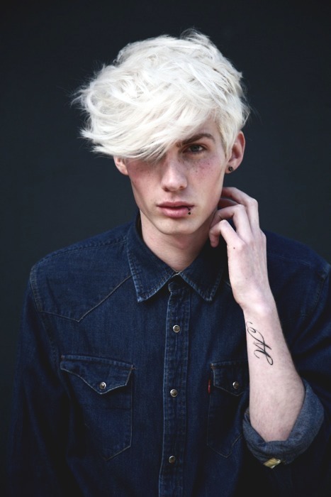 white hair dye | Tumblr