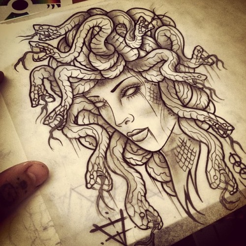 medusa tattoo on Tumblr