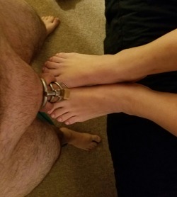 cuckyweenie:  While getting ready for work my wife had to taunt me. Telling me to have a good day at work while he bull comes over to fuck her good. Life of a cuckold kik cuckcage to humiliate me or play with my hot wife.