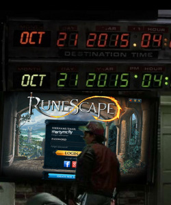 runescape:  I think we know the main reason Marty McFly went to 2015. Happy Back to the Future Day, Scapers. 