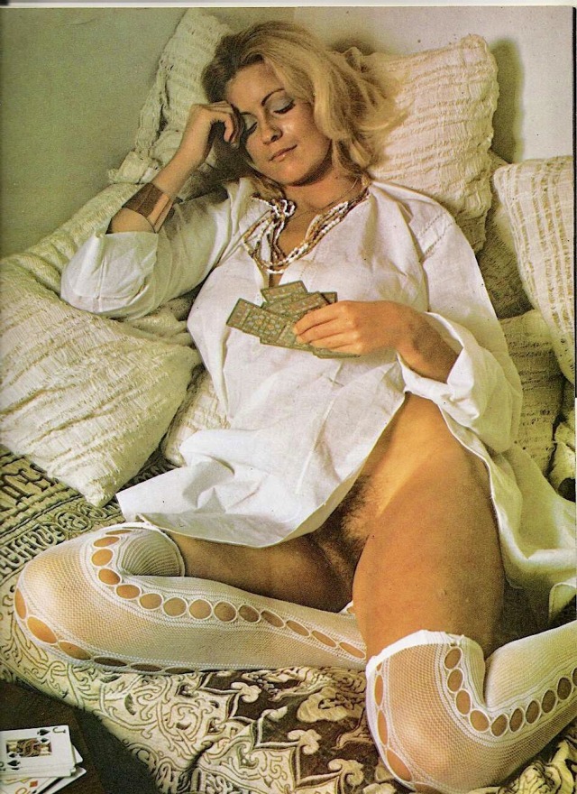 pixiedeadbeat:Judy North, Men Only Magazine February 1972