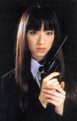 taishou-kun:  Kuriyama Chiaki 栗山 千明 as Yubari Gogo ゴーゴー夕張 - 2003 