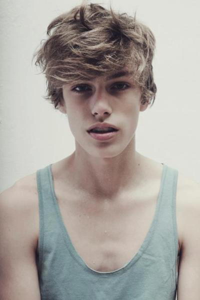 French teen boy model