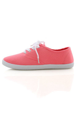 Tip Toe Canvas Sneakers | Cute Shoes at Pink Ice on @weheartit.com - http://whrt.it/18GdOqc
