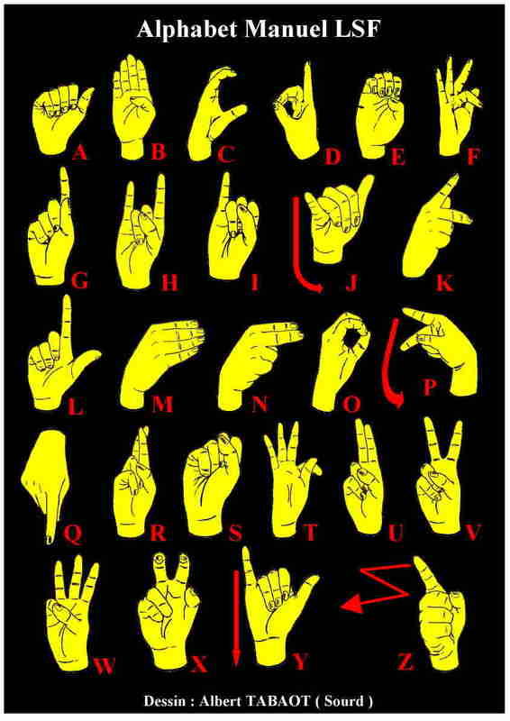 How to say words in sign language