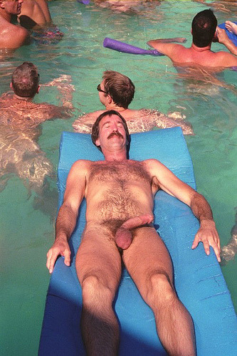 German pool with bbq orgy
