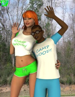 cdb2k3:  Camp W.O.O.D.Y. Caitlin And Cameron by CDB2 —————————— Gift Artwork done by: :iconImfamousE:———————ImfamousE’s copy: http://www.deviantart.com/art/Camp-Woody-Cait-and-Cam-478802213———————————A