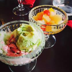 #icecream #strawberry #lemon #saladedefruits #oklm #iphone6 #mayfair  (à Chevilly-Larue, France)