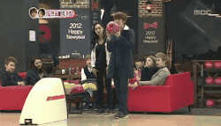 alwayswithteuk:  he kissed the ball.. hahaha 