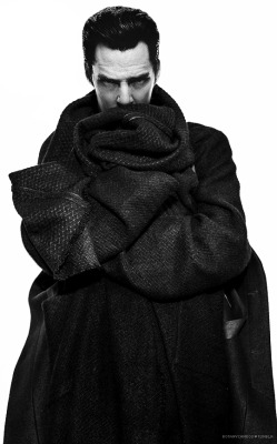 giroline:  cumberbangers:  iamshurlocked:  botanycameos:  Khan is both fashionable and warmly bundled up for winter.(Couldn’t resist doing this manip since in the movie he also likes heavy coats and thick scarves.❤)(x) Bonus: ✿  Yes. Just, yes.